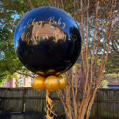 Blush/Nude Jumbo Gender Reveal Balloon