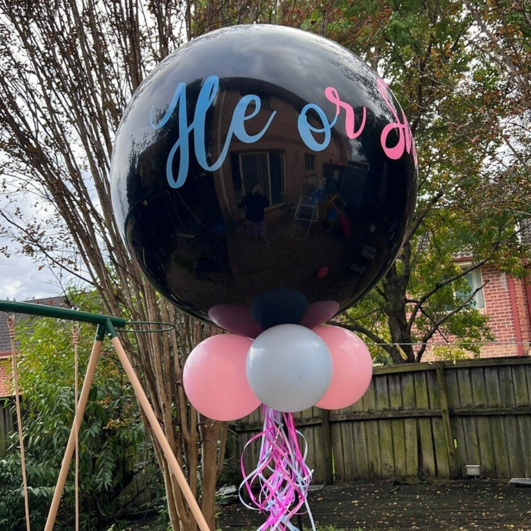 Blush/Nude Jumbo Gender Reveal Balloon