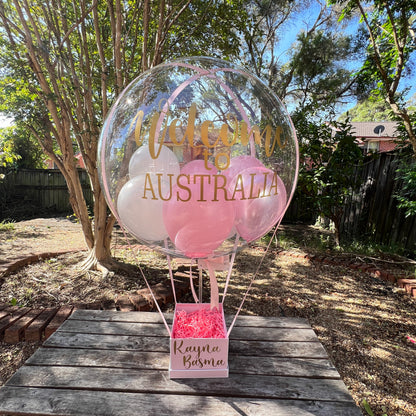 Empty Box Hot Air Balloon Square Box
