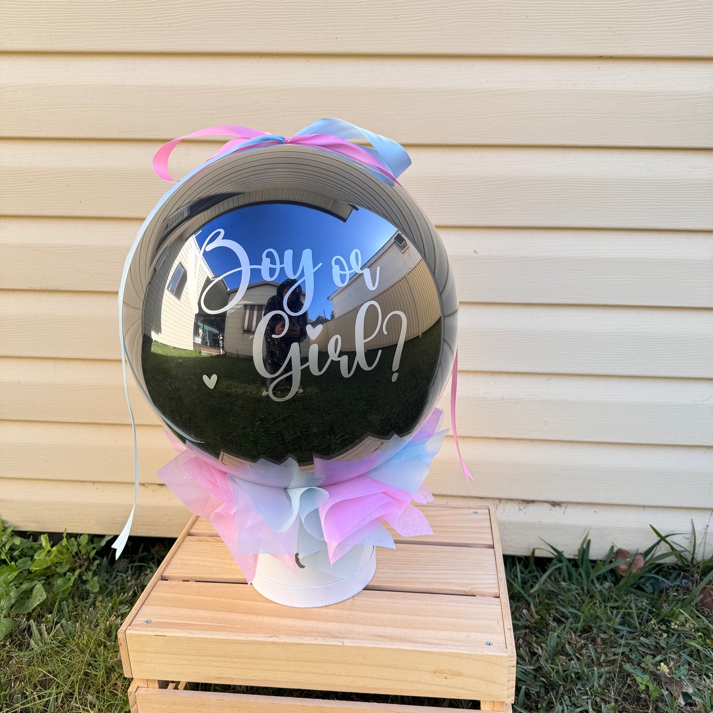 No Mess Gender Reveal Balloon