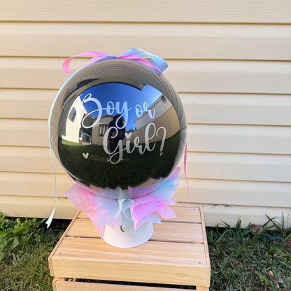 No Mess Gender Reveal Balloon