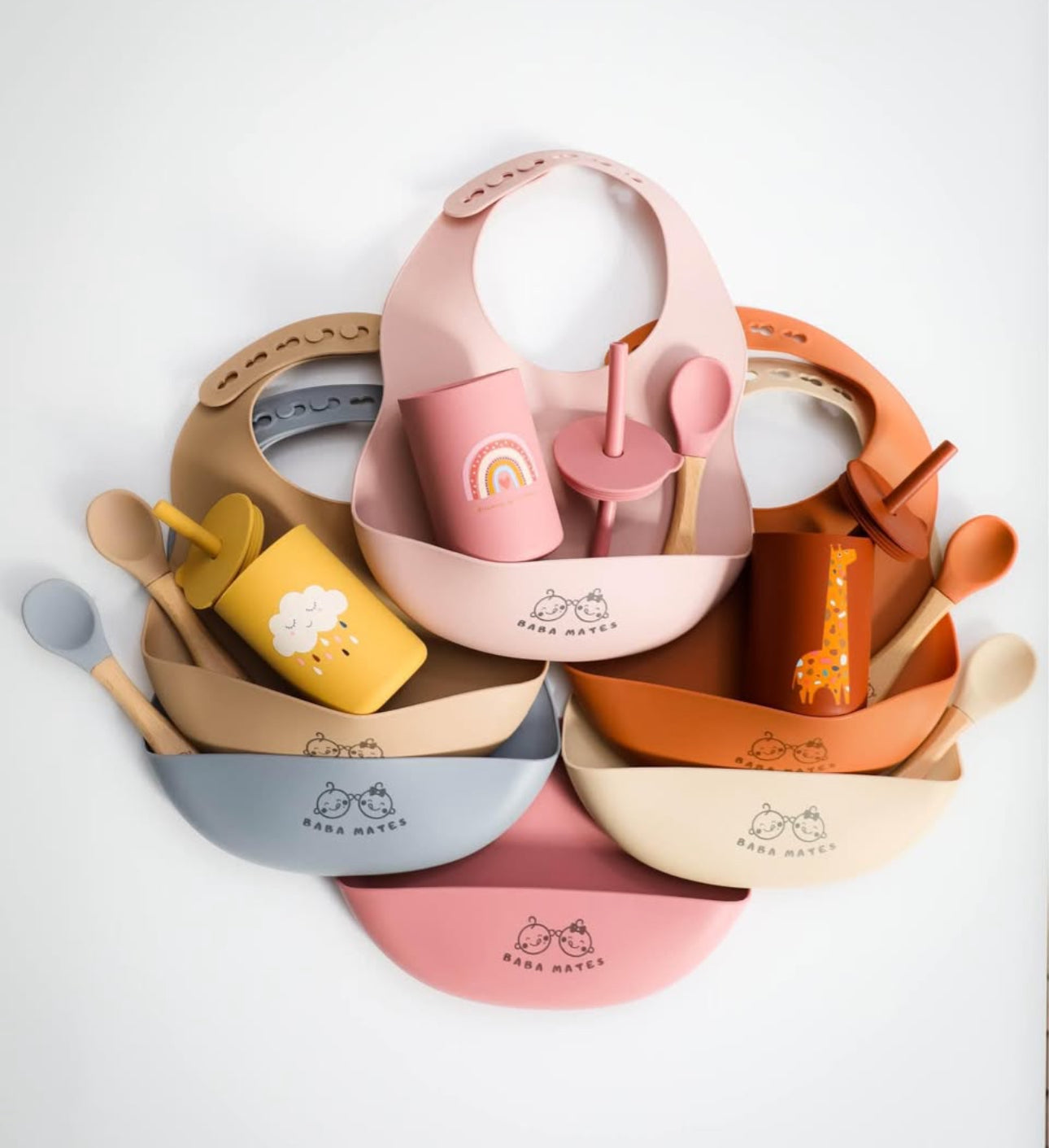 Baby Feeding Sets Gifts Box - Hot Air Balloon Gift Box