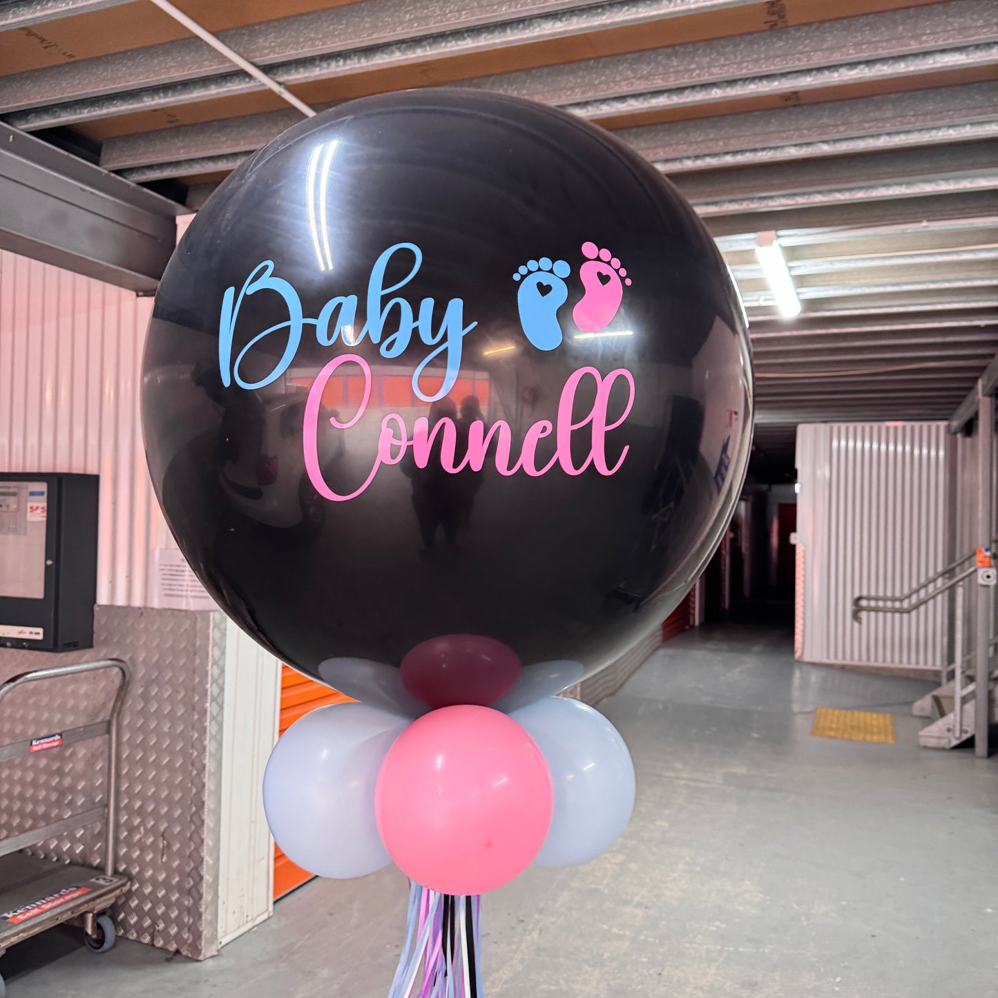 Blush/Nude Jumbo Gender Reveal Balloon