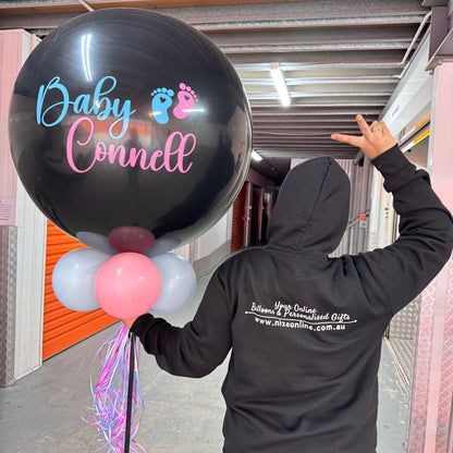 Blush/Nude Jumbo Gender Reveal Balloon