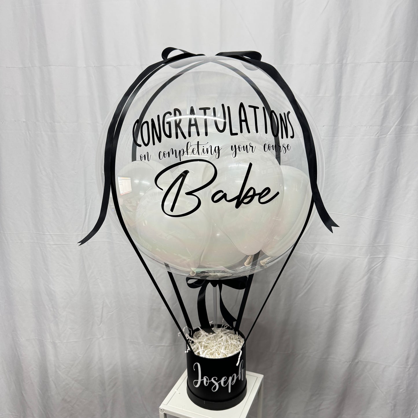 Empty Box Hot Air Balloon Round Box