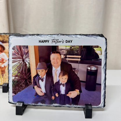 Photo Printed on the Rock