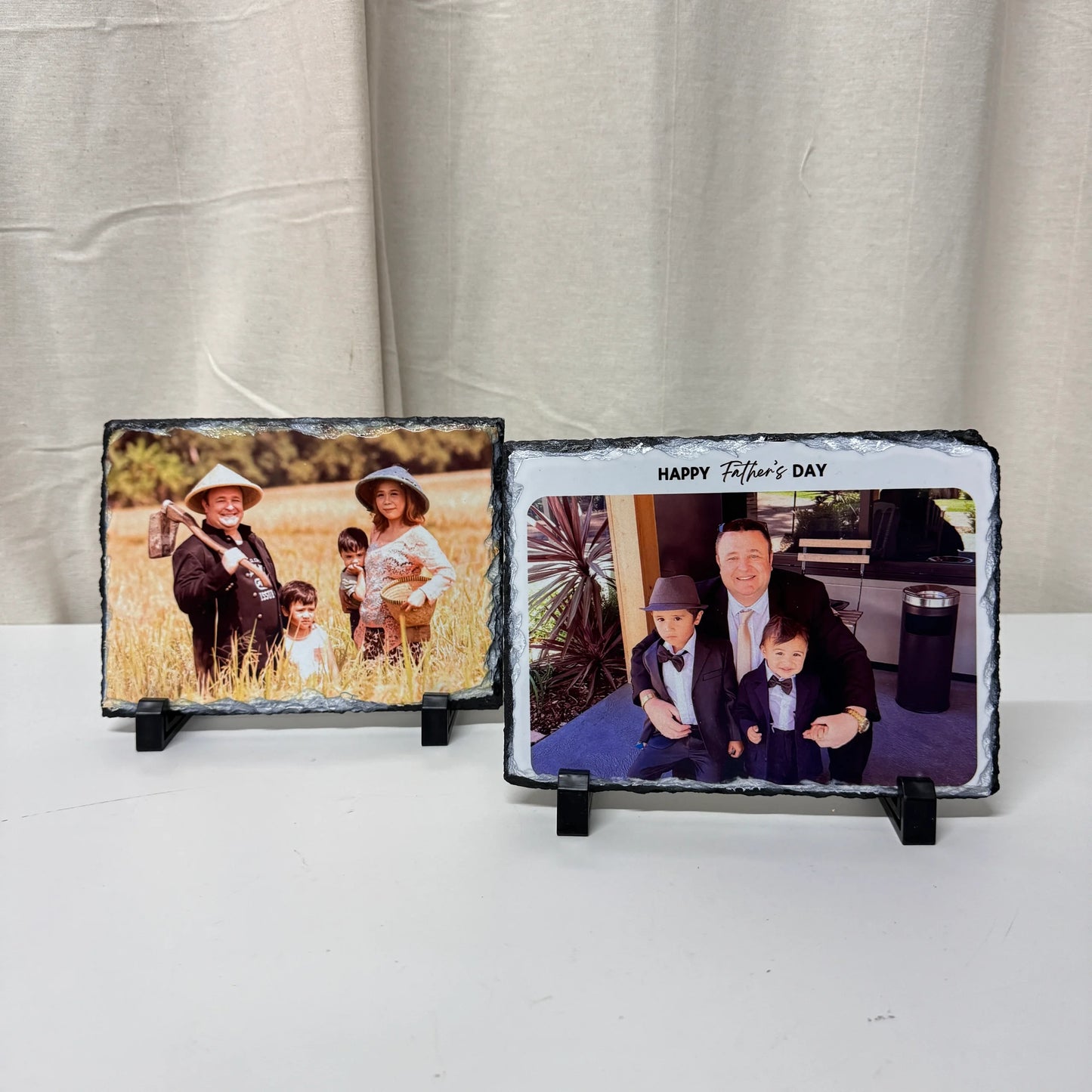 Photo Printed on the Rock