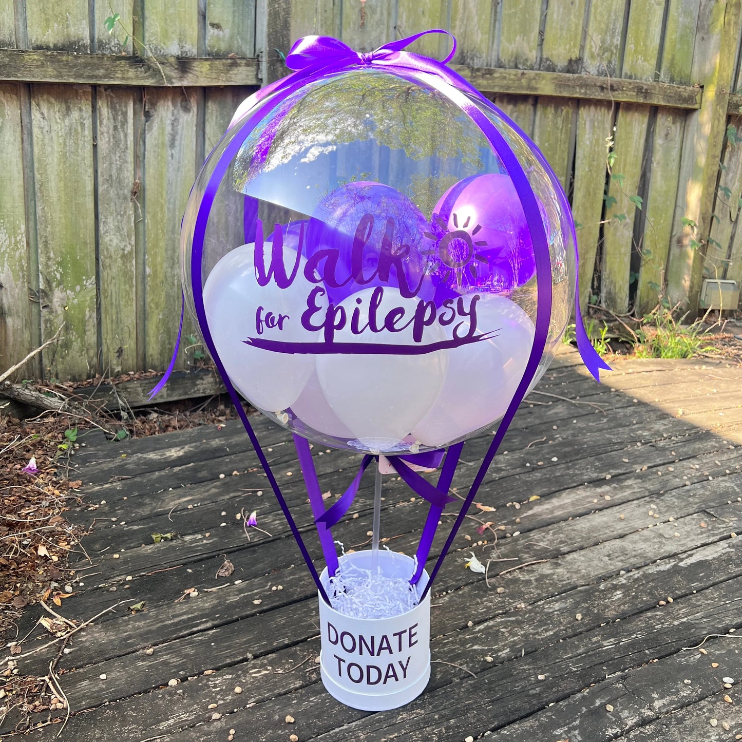 Empty Box Hot Air Balloon Round Box