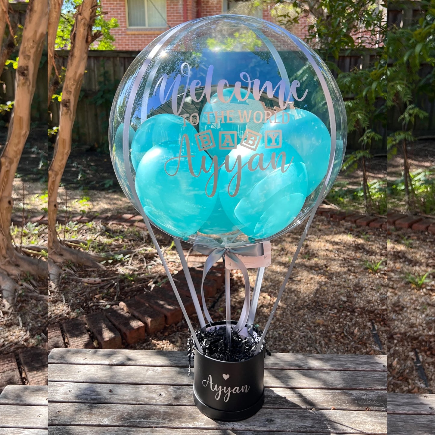 Empty Box Hot Air Balloon Round Box
