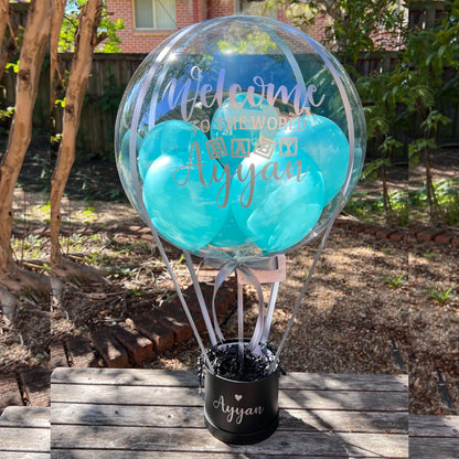 Empty Box Hot Air Balloon Round Box