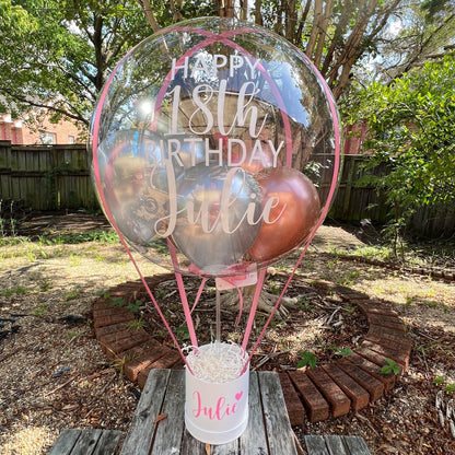 Empty Box Hot Air Balloon Round Box